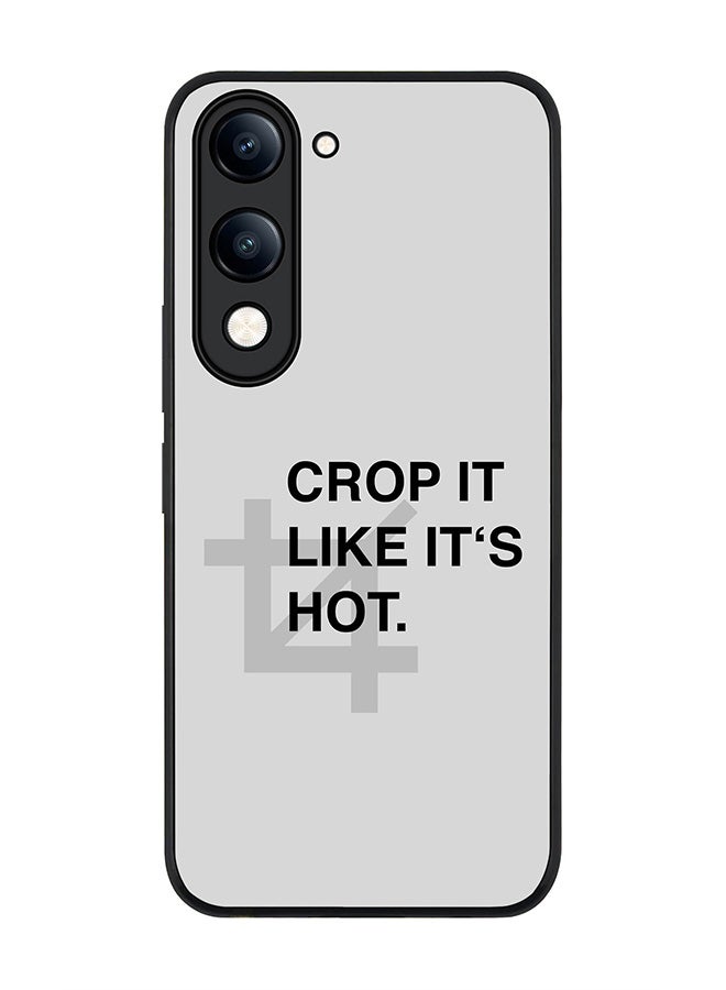 For vivo Y29s 5G / Y19s 5G Case,Slim fit Camera Protection, Shockproof Thin Phone cover  - Crop It